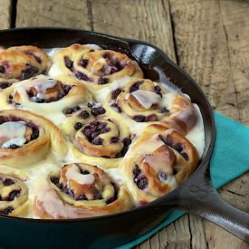 Blueberry Cinnamon Rolls
