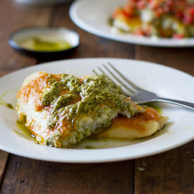 Parmesan Pesto Tilapia