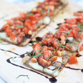Grilled Bruschetta Flatbreads