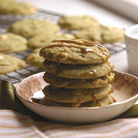 Green Tea White Chocolate Cookies