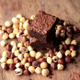 Fudgy Hazelnut Brownies