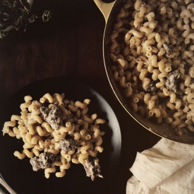 Braised Short Ribs Mac and Cheese