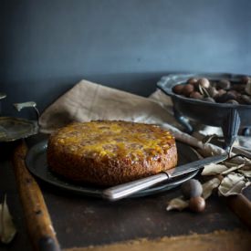 Caramelized Banana Cake