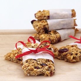 Museli Bars with Cranberries