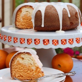 Orange Creamsicle Bundt Cake