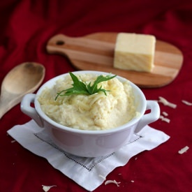 Sour Cream & Cheddar Cauliflower