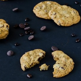 Soft Mocha Chip Cookies