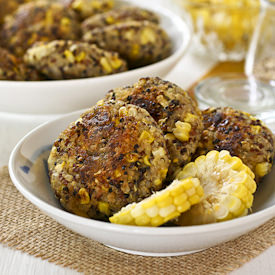 Spiced Quinoa Corn Patties