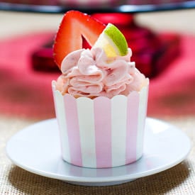 Strawberry Margarita Cupcakes