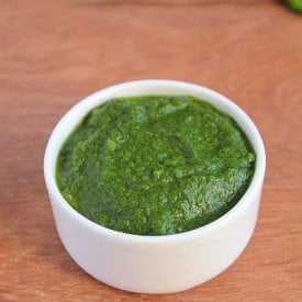 Coriander Mint Chutney for Chaats