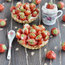 Strawberry Cream Tarts