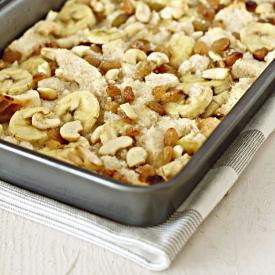 Easy Banana Bread Pudding