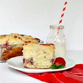 Strawberry Coffee Cake