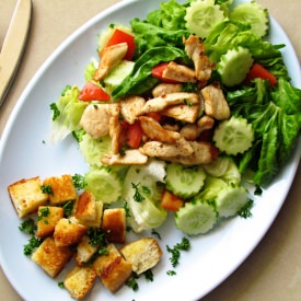 Garlic Chicken Salad