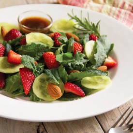 Baby Kale & Strawberry Salad