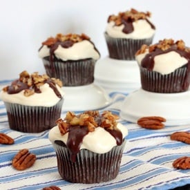 Mississippi Mud Cupcakes