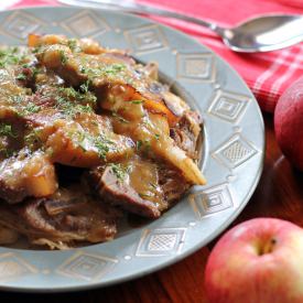 Apple Cider Braised Pork