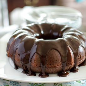 Chocolate Sour Cream Bundt Cake