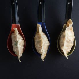 Chicken Bacon Scallion Potstickers