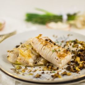 Cod Fish with Spicy Mayo