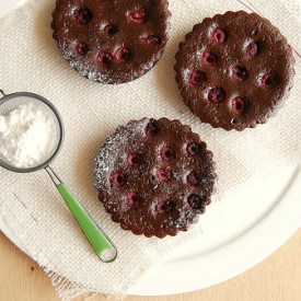 Dark Chocolate and Raspberry Brownie