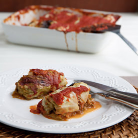 Wheatberry Cabbage Rolls