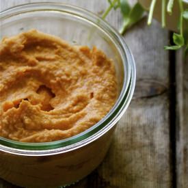 Lime Zest & Sundried Tomato Hummus