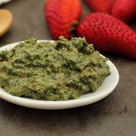 Strawberries with Minty Dip