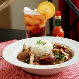 Smoked Chicken and Sausage Gumbo