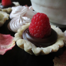 Chocolate Raspberry Tarts