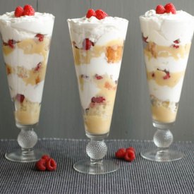 Lemon and Raspberry Trifle