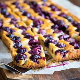 Brown Butter Cherry Bars