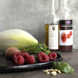 Truffled Salad with Raspberries