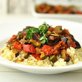 Oven Roasted Ratatouille