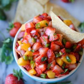 Strawberry Mango Salsa