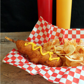 Hand Dipped Corn Dogs