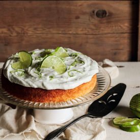 Boozy Margarita Lime Cake
