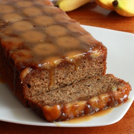 Caramel Banana Bread
