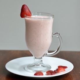 Strawberry Rhubarb Smoothie
