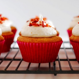 Maple Bacon Cupcakes