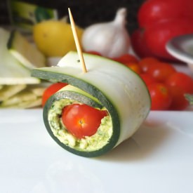 Zucchini Pesto Roll-ups