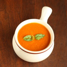 Roasted Tomato and Mushroom Soup