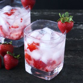 Strawberries & Cream Cocktail
