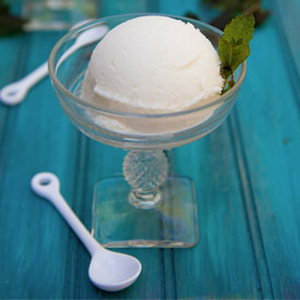 Mint Julep Frozen Yogurt
