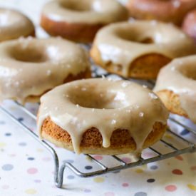 Maple Sea Salt Doughnuts