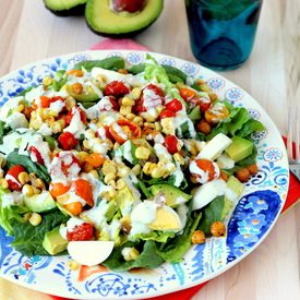 Roasted Corn & Tomato Summer Salad