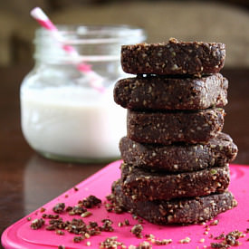 Raw Vegan Cinnamon Brownies
