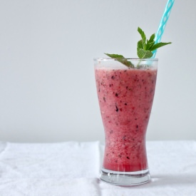 Watermelon-Cherry Smoothie