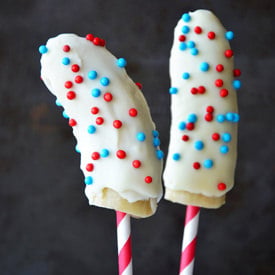 Frozen Chocolate-Covered Bananas