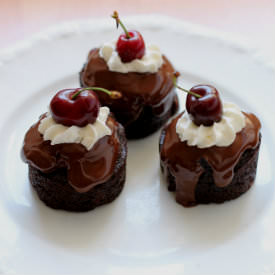 Mini Black Forest Cakes